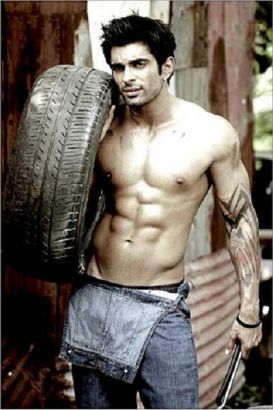 Karan Singh Grover Left Arm Tattoo